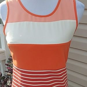 C. Luce Dresses - Adorable orange striped dress C. Luce Dresses - Adorable orange striped dress
